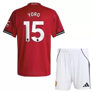 Dres Manchester United Yoro 15 Dječji Domaći 2025/26