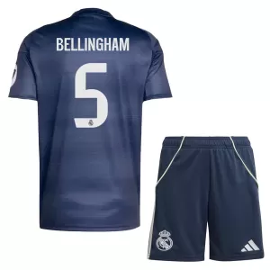 Dres Real Madrid Jude Bellingham 5 Dječji Gostujući 2025/26 Dres Real Madrid Jude Bellingham 5 Dječji Gostujući 2025/26