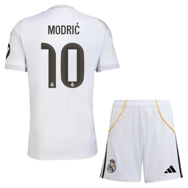 Dres Real Madrid Luka Modric 10 Dječji Domaći 2025/26 Dres Real Madrid Luka Modric 10 Dječji Domaći 2025/26