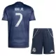 Dres Real Madrid Vinicius Junior 7 Dječji Gostujući 2025/26 Dres Real Madrid Vinicius Junior 7 Dječji Gostujući 2025/26