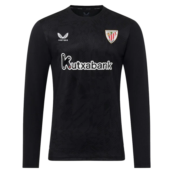 Dres Athletic Bilbao Golmanski 2025/26 Dugi Rukav Crno Dres Athletic Bilbao Golmanski 2025/26 Dugi Rukav Crno