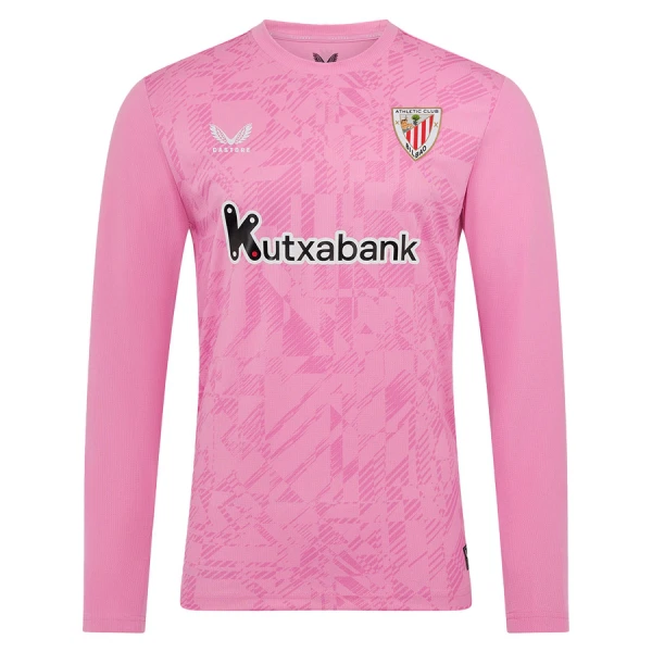 Dres Athletic Bilbao Golmanski 2025/26 Dugi Rukav Ružičasta Dres Athletic Bilbao Golmanski 2025/26 Dugi Rukav Ružičasta