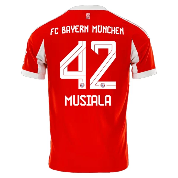 Dres FC Bayern Munich Jamal Musiala 42 Domaći 2025/26 Dres FC Bayern Munich Jamal Musiala 42 Domaći 2025/26
