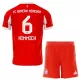 Dres FC Bayern Munich Joshua Kimmich 6 Dječji Domaći 2025/26 Dres FC Bayern Munich Joshua Kimmich 6 Dječji Domaći 2025/26