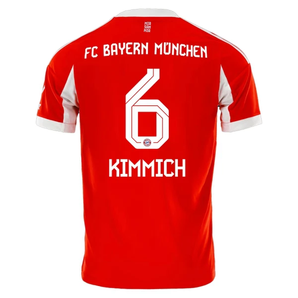 Dres FC Bayern Munich Joshua Kimmich 6 Dječji Domaći 2025/26