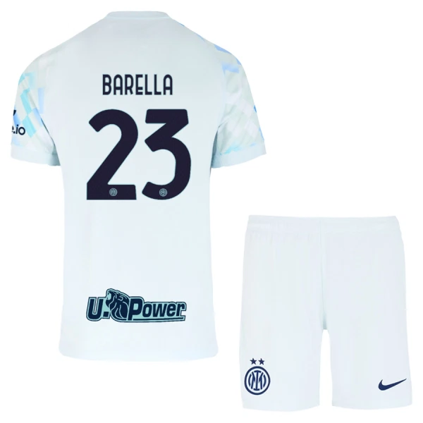Dres Inter Milan Barella 23 Dječji Gostujući 2025/26 Dres Inter Milan Barella 23 Dječji Gostujući 2025/26