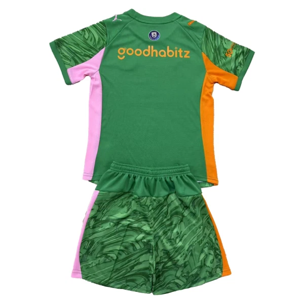 Dres PSV Eindhoven Golmanski Dječji 2025/26 Zelena