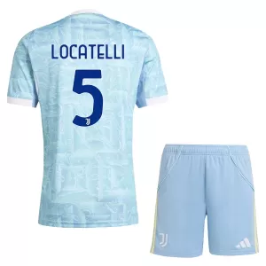 Dres Juventus Locatelli 5 Dječji Gostujući 2025/26 Dres Juventus Locatelli 5 Dječji Gostujući 2025/26
