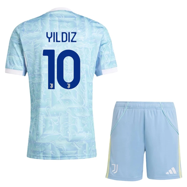 Dres Juventus Yildiz 10 Dječji Gostujući 2025/26 Dres Juventus Yildiz 10 Dječji Gostujući 2025/26
