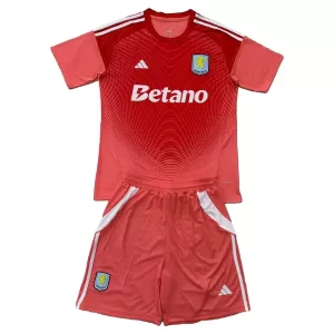 Dres Aston Villa Golmanski Dječji 2025/26 Crvena