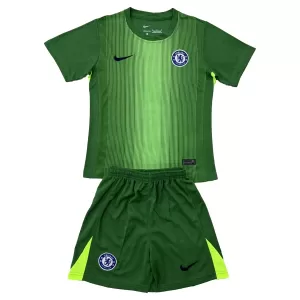 Dres Chelsea Golmanski Dječji 2025/26 Zelena Dres Chelsea Golmanski Dječji 2025/26 Zelena