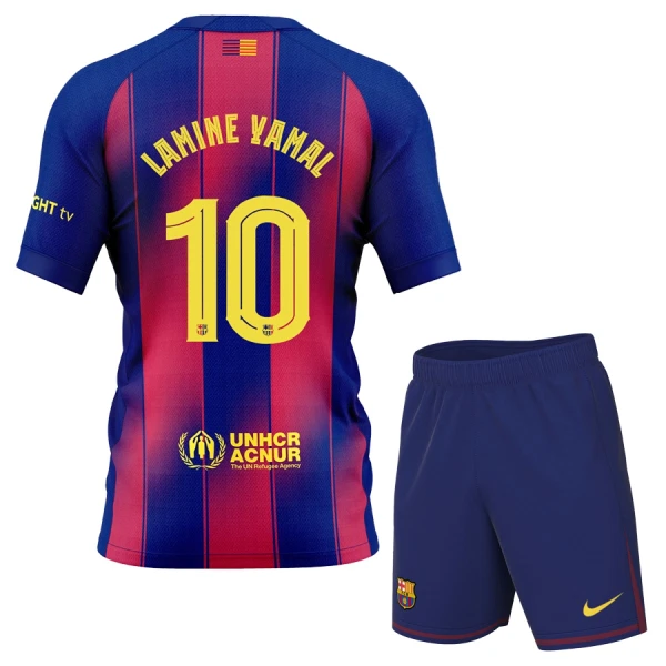Dres FC Barcelona Lamine Yamal 10 Dječji Domaći 2025/26