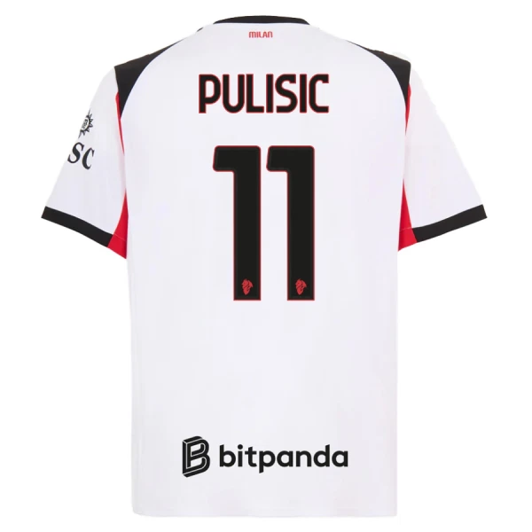 Dres AC Milan Christian Pulišić 11 Gostujući 2025/26