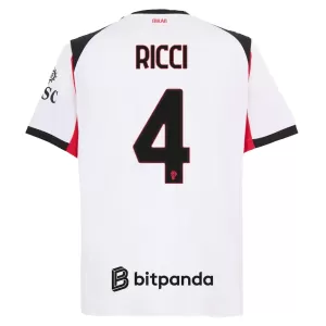 Dres AC Milan Ricci 4 Gostujući 2025/26