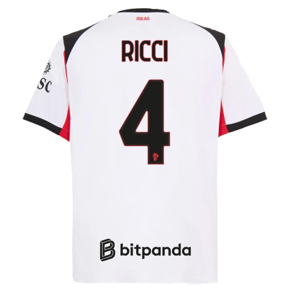 Dres AC Milan Ricci 4 Gostujući 2025/26 Dres AC Milan Ricci 4 Gostujući 2025/26