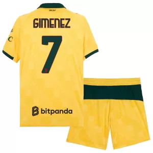Dres AC Milan Santiago Gimenez 7 Dječji Treći 2025/26