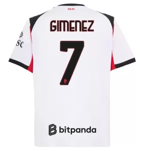 Dres AC Milan Santiago Gimenez 7 Gostujući 2025/26