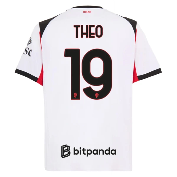 Dres AC Milan Theo Hernández 19 Gostujući 2025/26 Dres AC Milan Theo Hernández 19 Gostujući 2025/26