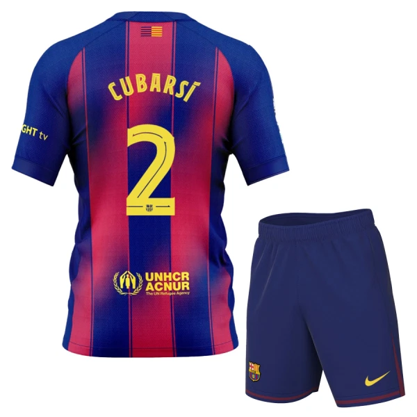 Dres FC Barcelona Cubarsi 2 Dječji Domaći 2025/26 Dres FC Barcelona Cubarsi 2 Dječji Domaći 2025/26