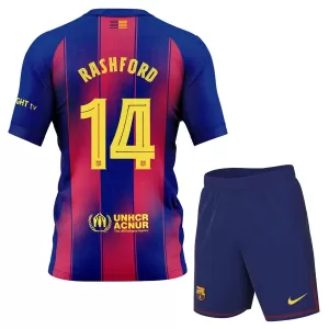 Dres FC Barcelona Marcus Rashford 14 Dječji Treći 2025/26 Dres FC Barcelona Marcus Rashford 14 Dječji Treći 2025/26
