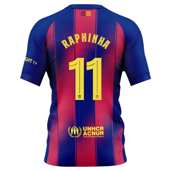 Dres FC Barcelona Raphinha 11 Domaći 2025/26 Dres FC Barcelona Raphinha 11 Domaći 2025/26