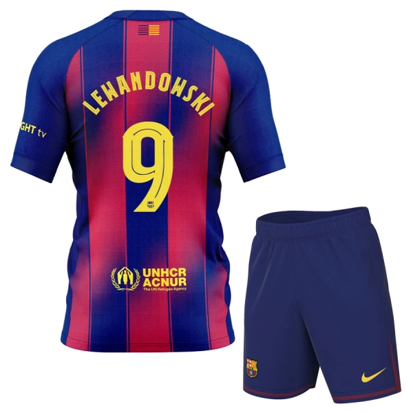 Dres FC Barcelona Robert Lewandowski 9 Dječji Domaći 2025/26
