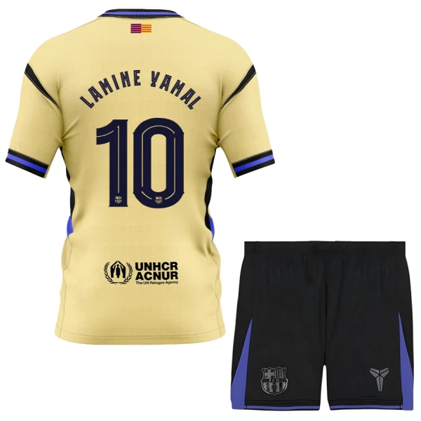 Dres FC Barcelona x Kobe Bryant Lamine Yamal 10 Dječji Gostujući 2025/26