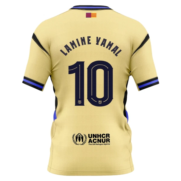 Dres FC Barcelona x Kobe Bryant Lamine Yamal 10 Dječji Gostujući 2025/26