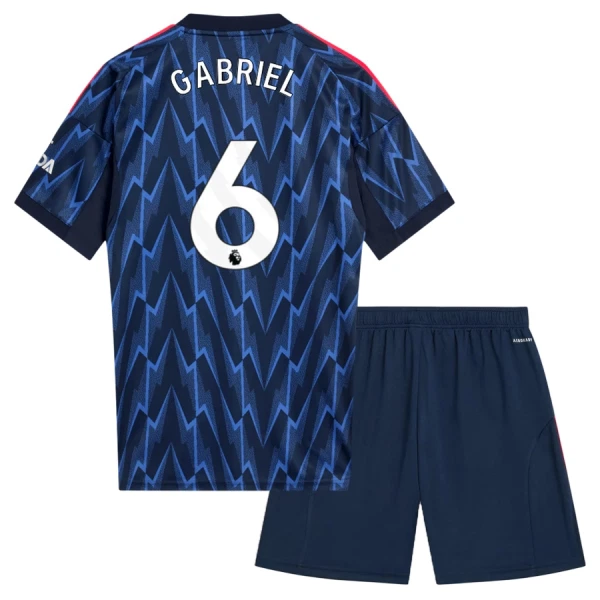 Dres Arsenal Gabriel 6 Dječji Gostujući 2025/26