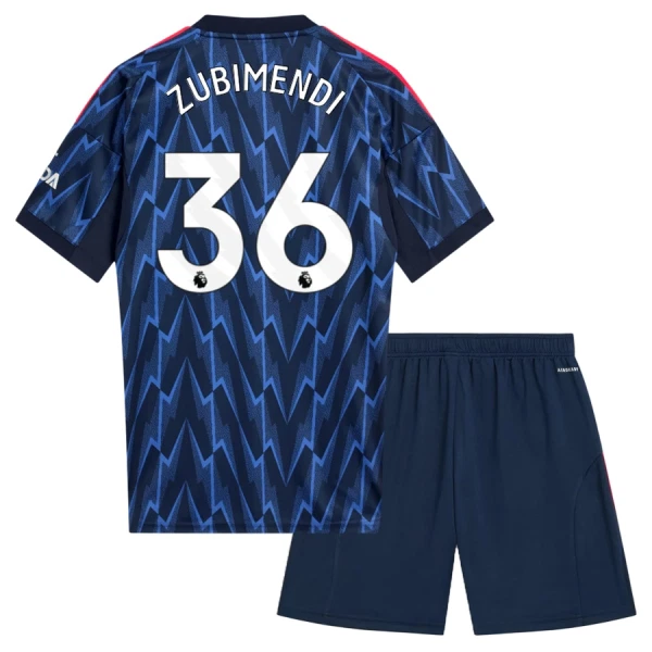 Dres Arsenal Zubimendi 36 Dječji Gostujući 2025/26