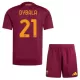 Dres AS Roma Paulo Dybala 21 Dječji Domaći 2025/26 Dres AS Roma Paulo Dybala 21 Dječji Domaći 2025/26