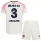 Dres Bayer 04 Leverkusen Piero Hincapie 3 Dječji Gostujući 2025/26 Dres Bayer 04 Leverkusen Piero Hincapie 3 Dječji Gostujući 2025/26