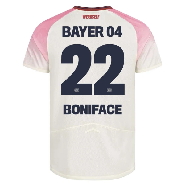 Dres Bayer 04 Leverkusen Victor Boniface 22 Gostujući 2025/26 Dres Bayer 04 Leverkusen Victor Boniface 22 Gostujući 2025/26