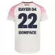 Dres Bayer 04 Leverkusen Victor Boniface 22 Gostujući 2025/26 Dres Bayer 04 Leverkusen Victor Boniface 22 Gostujući 2025/26