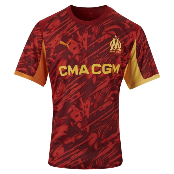 Dres Olympique Marseille Golmanski 2025/26 Crvena Dres Olympique Marseille Golmanski 2025/26 Crvena