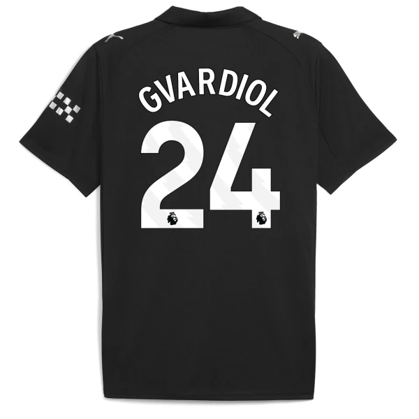 Dres Manchester City Josko Gvardiol 24 Gostujući 2025/26 Dres Manchester City Josko Gvardiol 24 Gostujući 2025/26