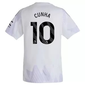 Dres Manchester United Cunha 10 Gostujući 2025/26