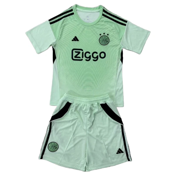 Dres Ajax Amsterdam Golmanski Dječji 2025/26 Zelena Dres Ajax Amsterdam Golmanski Dječji 2025/26 Zelena