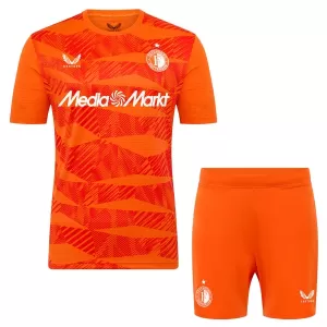 Dres Feyenoord Rotterdam Golmanski Dječji 2025/26 Naranča Dres Feyenoord Rotterdam Golmanski Dječji 2025/26 Naranča
