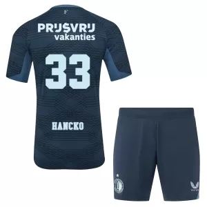 Dres Feyenoord Rotterdam Hancko 33 Dječji Gostujući 2025/26 Dres Feyenoord Rotterdam Hancko 33 Dječji Gostujući 2025/26