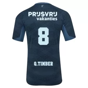 Dres Feyenoord Rotterdam Q. Timber 8 Gostujući 2025/26