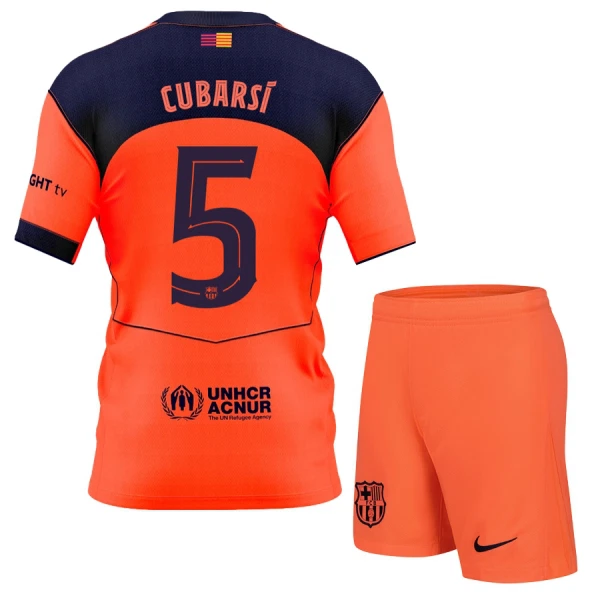 Dres FC Barcelona Cubarsi 5 Dječji Treći 2025/26