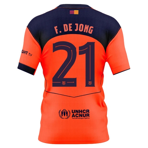 Dres FC Barcelona Frenkie de Jong 21 Treći 2025/26