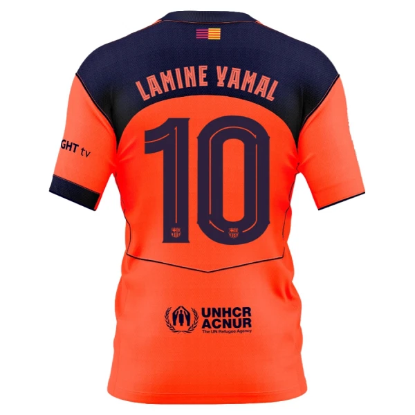 Dres FC Barcelona Lamine Yamal 10 Treći 2025/26