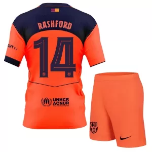 Dres FC Barcelona Marcus Rashford 14 Dječji Treći 2025/26 Dres FC Barcelona Marcus Rashford 14 Dječji Treći 2025/26