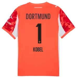 Dres Borussia Dortmund Kobel 1 Golmanski 2025/26 Crvena Dres Borussia Dortmund Kobel 1 Golmanski 2025/26 Crvena