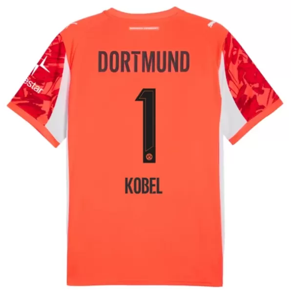 Dres Borussia Dortmund Kobel 1 Golmanski 2025/26 Crvena Dres Borussia Dortmund Kobel 1 Golmanski 2025/26 Crvena