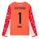 Dres Borussia Dortmund Kobel 1 Golmanski 2025/26 Dugi Rukav Crvena Dres Borussia Dortmund Kobel 1 Golmanski 2025/26 Dugi Rukav Crvena