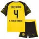 Dres Borussia Dortmund Nico Schlotterbeck 4 Dječji Domaći 2025/26 Dres Borussia Dortmund Nico Schlotterbeck 4 Dječji Domaći 2025/26