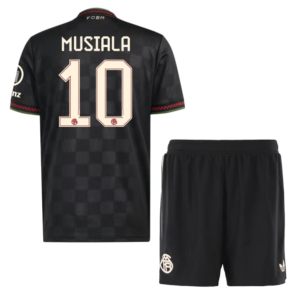 Dres FC Bayern Munich Jamal Musiala 10 Dječji Treći 2025/26 Dres FC Bayern Munich Jamal Musiala 10 Dječji Treći 2025/26